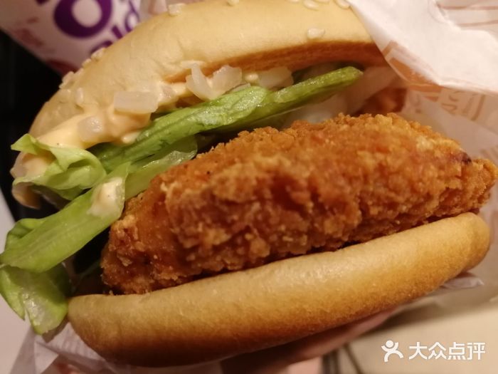 麦当劳麦香鸡图片