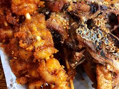 炸鸡皮-海蓝肉串 (东塔安居店)