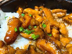 照烧鸡腿饭-九田家黑牛烤肉料理(二天地店)