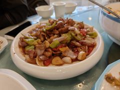 毛葱炒大肠-金种子大酒店