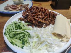 特价京酱肉丝-娄三少·老北京春饼烤鸭家常菜(富力又一城店)