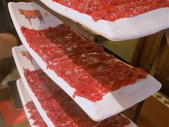 鲜牛肉-左庭右院鲜牛肉火锅(新梅广场店)