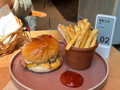 芝士汉堡-麦田工坊(月湖店)