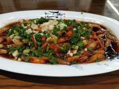 葱油河虾-缘来聚·徽菜名店(黄山宏村店)