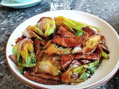 菜梗炒猪肝-菲乐餐厅(三十年经营·湖滨路店)