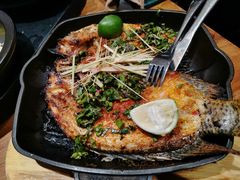 香茅草烤罗非鱼-云海肴·汽锅鸡·云南菜(美罗城店)
