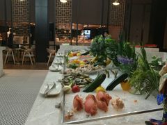 自助取餐区-上海虹桥宾馆味翠餐厅