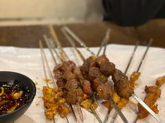 烤雪花牛肉粒-枪火串烧·东北特色烧烤(罗湖总店)