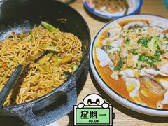 老北京豆角焖面-金豆角砂锅焖面(安贞店)
