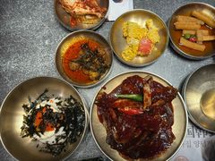 -草家酱蟹炭火烤肉店(珲春南路一店)