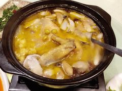 白果炖鸡汤-味水记忆·野菌鸡汤土菜馆(青城后山店)