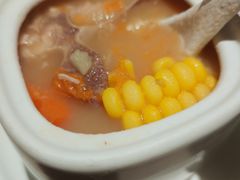 番茄玉米煲龙骨-汤城小厨•粤菜•靓汤(西直门凯德MALL店)