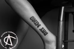 文字-AC TATTOO 纹身