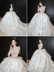 点击看大图 -艾拉·女王婚纱礼服馆