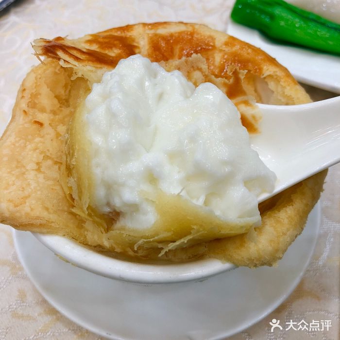 顺德人家食府(黄金广场店)酥皮焗双皮奶图片 - 第6张