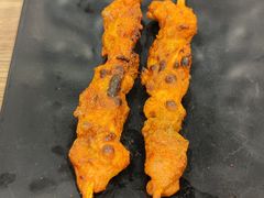 藤椒鸡肉串-西部马华清真兰州牛肉面·烧烤夜市(广渠门店)