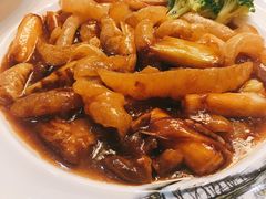 黄玉参烧蹄筋-天津雅园饭店(成林道店)