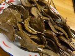 烤羊肝-老钟家烤羊排·敦伊阁清真餐厅胡羊焖饼