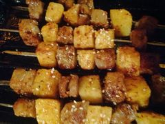 烤猪颈肉-烤匠麻辣烤鱼(环球中心店)