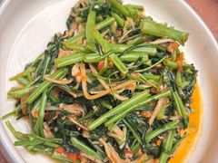酸笋炒空心菜-浩海火燒雲傣家菜(芮欧百货店)
