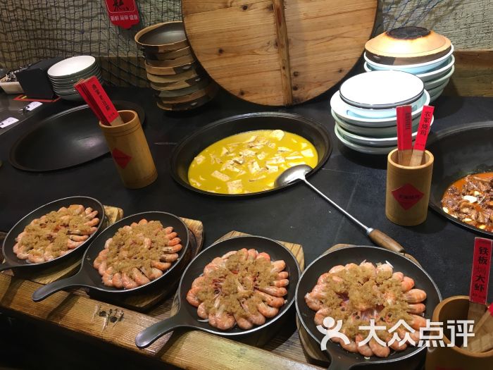 春盛船家菜铁板焗大虾图片 - 第5张