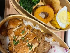 银河系照烧鸡排饭-猫小院猫主题咖啡厅(北锣店)