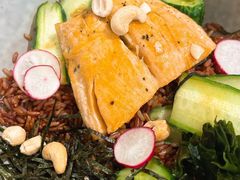 日式煎三文鱼饭-Wagas沃歌斯(太古汇店)