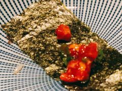 海胆拌生牛肉-九州酒场ひこぞう(1号店)