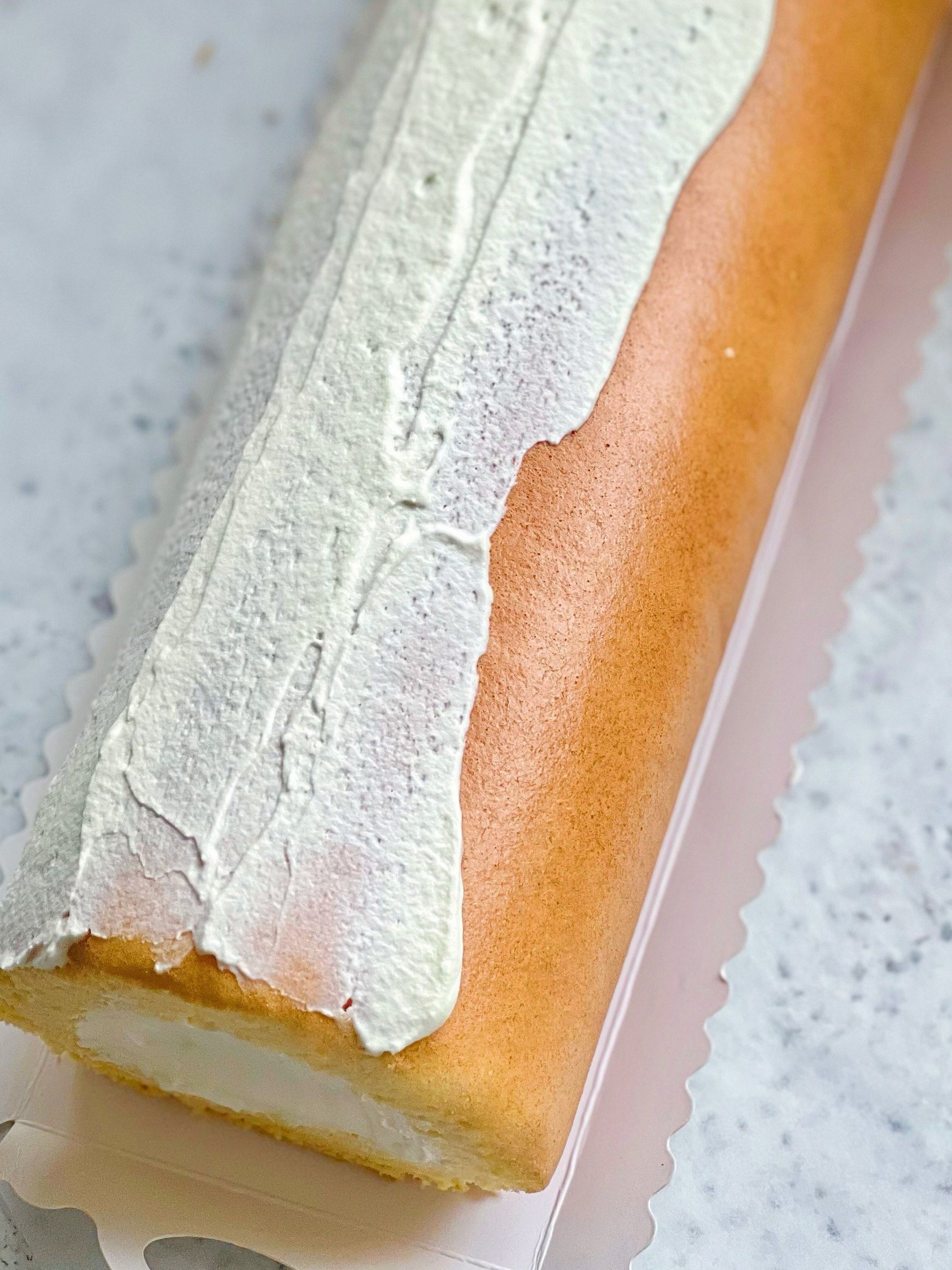 老式咸奶油蛋糕卷