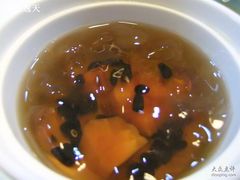 木瓜冰冻捞蜜豆 -营养素健康餐厅