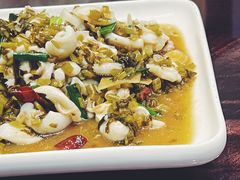 酸菜炒鱿鱼-温岭人家(红花北路店)