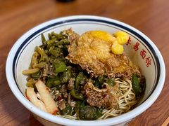 青椒炒肉-李易面馆(树木岭店)