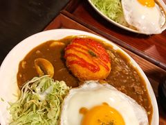 芝士炸土豆饼-金龙咖喱