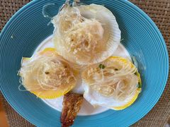 粉丝蒸鲜贝-佰园全日西餐厅-厦门佰翔软件园酒店