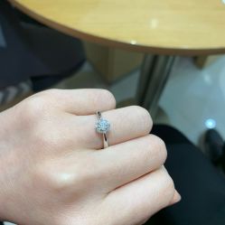 点击看大图 -钻石小鸟钻戒婚戒定制(石路店)