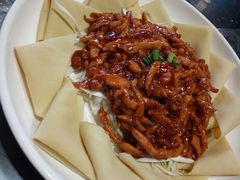 -东来菜馆•手抓海鲜家常菜•海鲜锅贴(鸽子窝店)