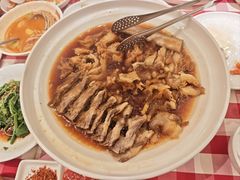 蒙古牛排(肉筋拼盘)-西贝(上海中心店)