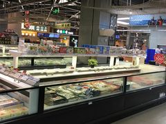 面包甜点陈列柜-盒马鲜生(宝地店)