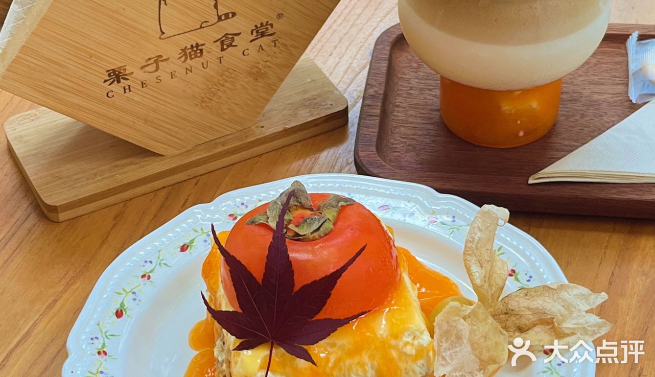 东莞栗子猫秋季限定🍁柿子系列击中我心💓