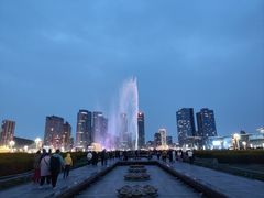 -大连星海广场音乐喷泉