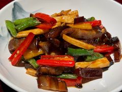 彩椒茭白酱肉-松鹤楼(山塘街店)