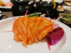 三文鱼刺身-雅玛花式铁板烧(国宏宾馆店)