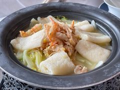 竹笙浸高山娃娃菜-五号茶居·新派粤菜·岭南五号酒店(沿江中路店)