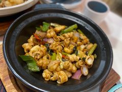 啫啫脆肉罗非鱼-友德福.老字号粤菜.广州地标融合美食(荔湾路店)