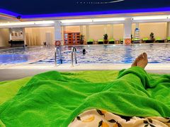 -海悦山庄酒店-花园泳池