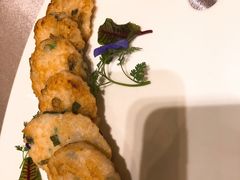 香葱海鲜藕饼-广州文华东方酒店·江-由辉师傅主理