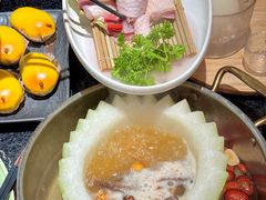-得意咚瓜·顺德鱼生·冬瓜盅火锅