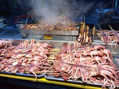 现烤鱿鱼-东门町美食街