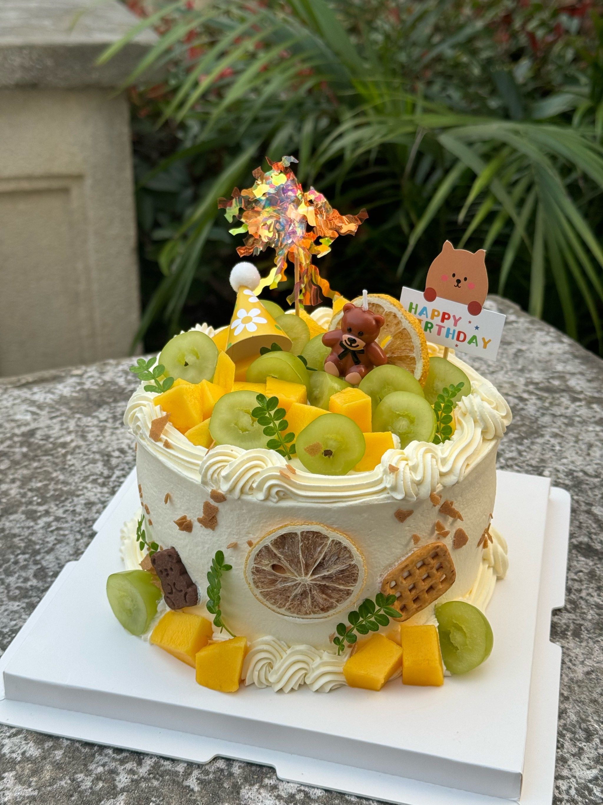 水果蛋糕的诱惑