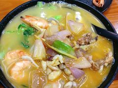 海鲜牛蛙面-台州老六海鲜面馆(上南总店)